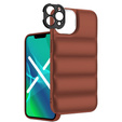 Чохол ERBORD Puffer Case до iPhone 12 Pro, Brown