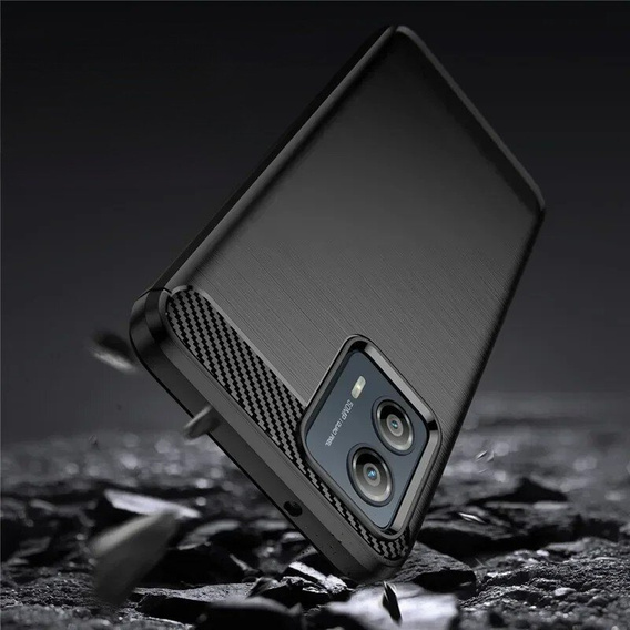Чoхол до Motorola Moto E14, Carbon, чорний