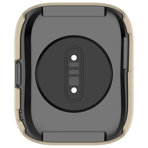 Чохол 2в1 + загартоване скло для Amazfit Bip 5, білий