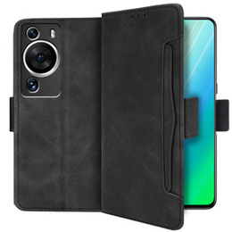 Футляр з клапаном для Huawei P60 / P60 Pro, Card Slot, чорний