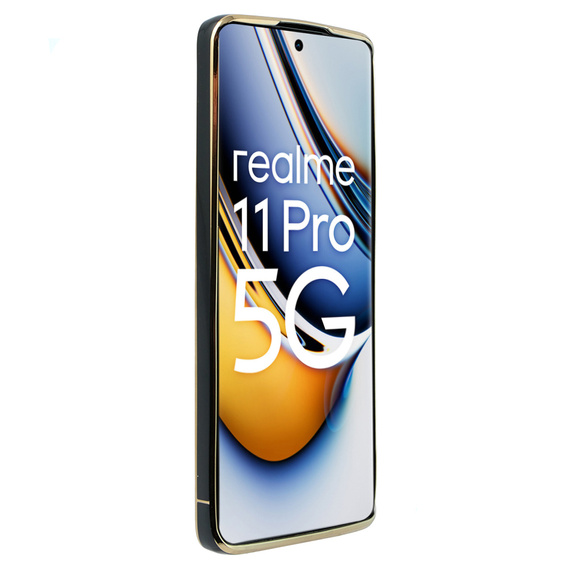 Чохол для Realme 11 Pro 5G / Pro+ 5G, Glamour CamShield, чорний