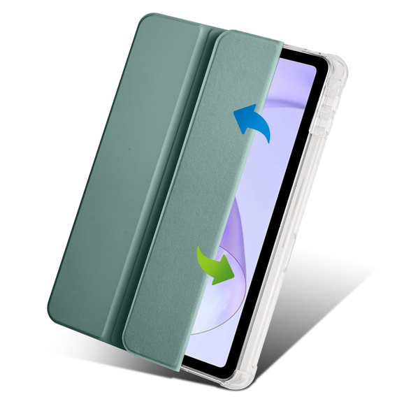 Чехол для Oppo Pad Air, Smartcase Hybrid, с местом для стилуса, зелёный