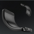 Чехол до Samsung Galaxy M55 5G, Carbon, чёрный
