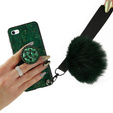 Чохол Epoxy Gold iPhone 7/8, Green