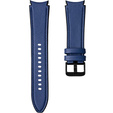 Кожаный ремешок для часов Samsung Galaxy Watch 4 / 5 40/42/44/46/45MM PRO, Blue