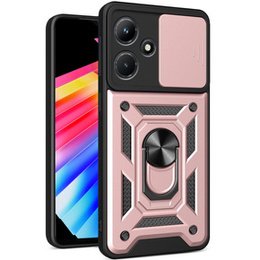 Чохол NOX Camera Slide Infinix Hot 30i, CamShield Slide, рожевий rose gold
