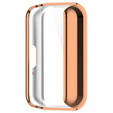 Чехол 2 в 1 с защитой экрана для Xiaomi Redmi Watch 3 Lite / Watch 3 Active,  розовый rose gold