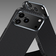 Чехол BENKS Kevlar Armor Air Carbon Fiber 600D A070 to MagSafe для iPhone 17 Pro Max