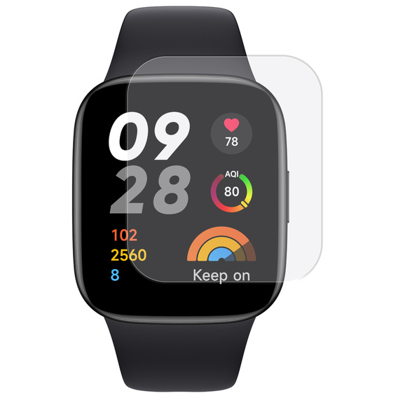 3x Гидрогелевая фольга ERBORD для Xiaomi Redmi Watch 3