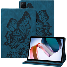 Чехол до Lenovo Tab M9, Wallet Pen Slot, butterflies, коричневый