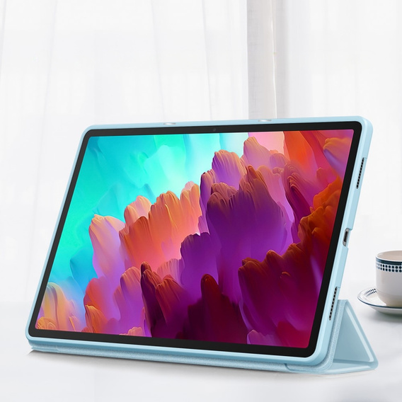 Чехол для Lenovo Tab P12, Smartcase с местом для стилуса, синий