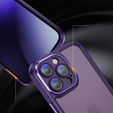 Чехол для iPhone 14 Pro Max, ERBORD Impact Guard, тёмно-фиолетовый