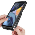 Чoхол Shockproof до Motorola Moto G22, із захисним екраном, м'яти