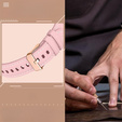 Кожаный ремешок для Samsung Galaxy Watch 42mm - Pink