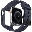 Чехол ремешок SPIGEN до Apple Watch 4/5/6/7/SE 44/45mm, Rugged Armor Pro, Charcoal Grey