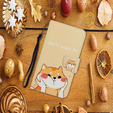 Чохол-книжка для Xiaomi Redmi 13C / Poco C65, Wallet, Akita Dog, кремовий