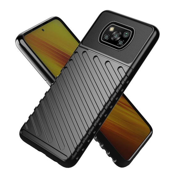 Чoхол до Xiaomi Poco X3 NFC, Thunder, чорний