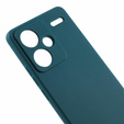 Чехол до Xiaomi Redmi Note 13 Pro+, Silicone Lite, тёмно-зелёный