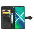 Чохол-книжка для Infinix Smart 7 HD 4G, Mandala, чорний
