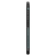 Чехол Spigen для Samsung Galaxy S25, Tough Armor Mag MagSafe, зелёный + закаленное стекло 9H