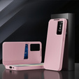 Флип-кейс для Samsung Galaxy S25, Smart View Wallet, розовый