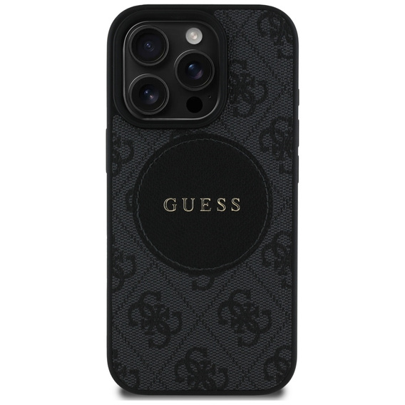 Чохол Guess 4G Circle з класичним логотипом, для MagSafe для iPhone 16 Pro