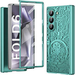 Чохол для Samsung Galaxy Z Fold6 5G, Mechanical Legend, зелений