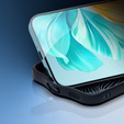 Чохол DuxDucis для Honor 200 Lite, Aimo case, прозорий / чорний