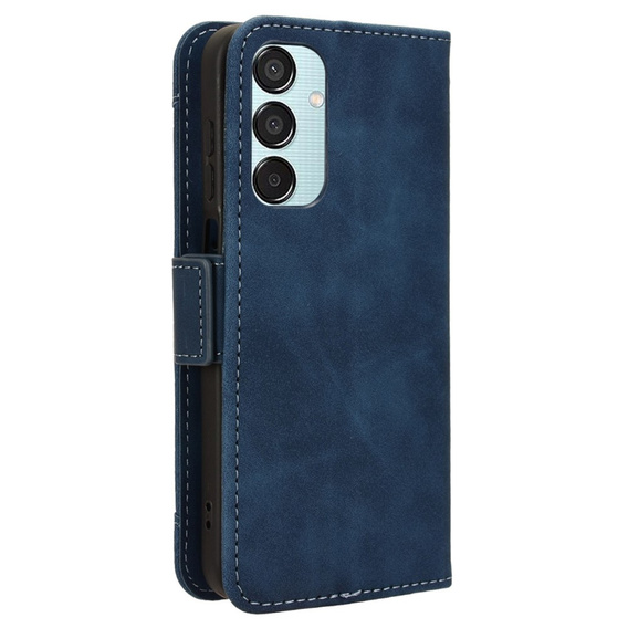 Откидной чехол для Samsung Galaxy M15 5G, Card Slot, темно-синий