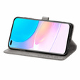 Чохол-книжка для Huawei nova 8i, Mandala, сірий
