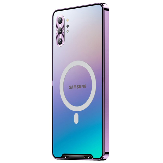 Захисний чохол для камери Samsung Galaxy Note 10+ Plus, CamShield MagSafe, прозорий / фіолетовий