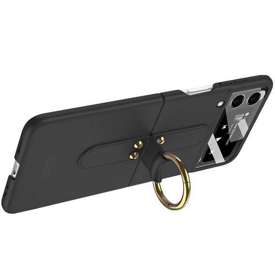 Чехол GKK PC Case до Samsung Galaxy Z Flip3 5G, Black