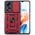Чохол NOX Camera Slide Oppo A38 4G / Oppo A18 4G, CamShield Slide, червоний