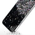 Чехол до Xiaomi POCO M3, Glittery, чёрный