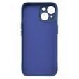 Чехол до iPhone 15 Plus, Silicone Lite, темно-синий