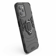 Чехол до Realme C35, Kickstand Ring, чёрный