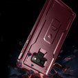 Бронированный чехол для Samsung Galaxy Note 9, Dexnor Full Body, красный