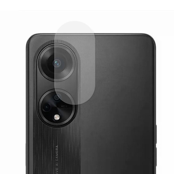 2x закаленное стекло ERBORD для камеры Oppo A98 5G, прозрачный