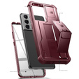 Бронированный чехол для Samsung Galaxy S21 Ultra, Dexnor Full Body, красный