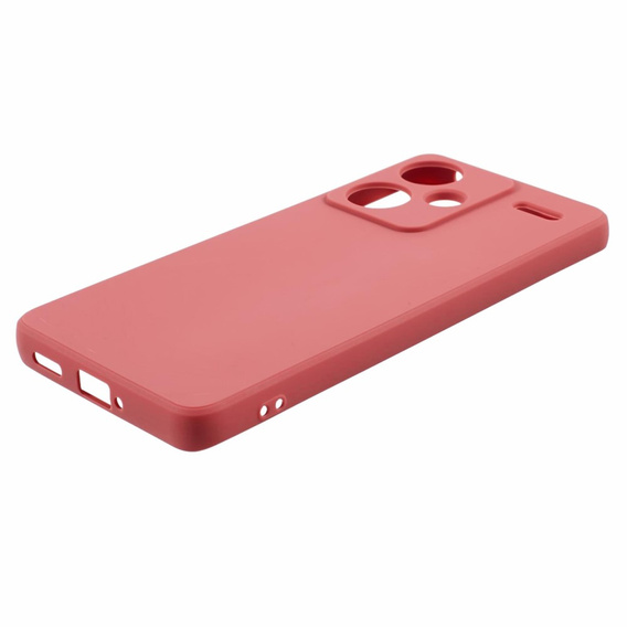 Чехол до Xiaomi Redmi Note 13 Pro+, Silicone Lite, красный