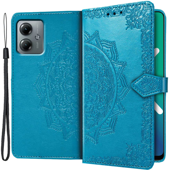 Чохол-книжка для Motorola Moto G14, Mandala, м'яти