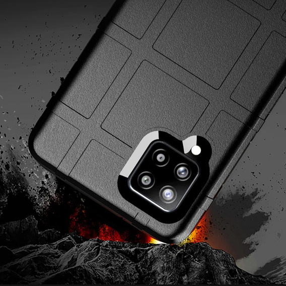Чoхол до Samsung Galaxy A42 5G, Rugged Shield, чорний