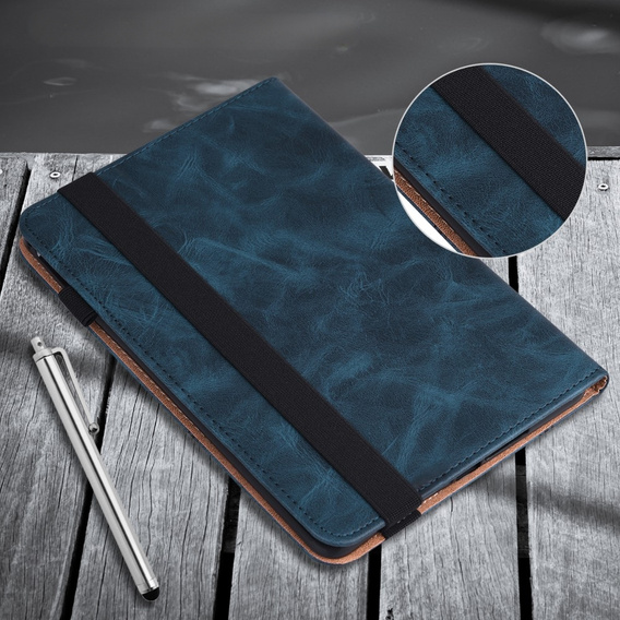 Чехол для Samsung Galaxy Tab S10 Lite / S10 FE / S9 FE / S9, Classic, с местом для стилуса, синий