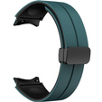 Силиконовый ремешок для Fitbit Inspire 3, Red Samsung Galaxy Watch 4 / 5 40/42/44/46/45MM PRO, Dark Blue / Red