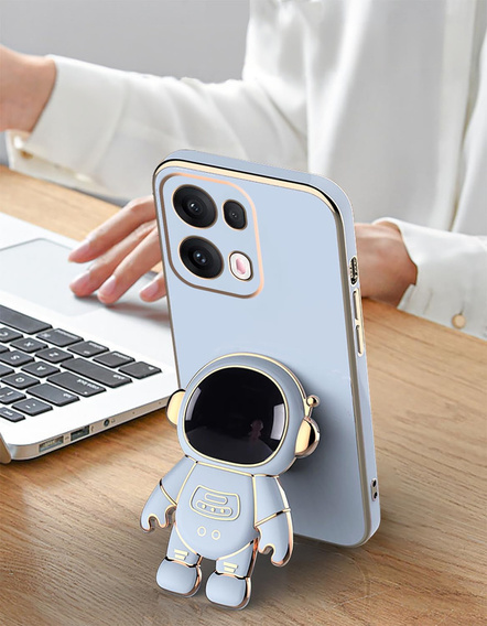 Чехол до Oppo Reno 13, Astronaut, синий