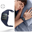 Ремень + чехол Suritch для Apple Watch 4/5/6/7/8/SE 44/45mm, темно-синий