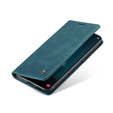 Чехол CASEME для Samsung Galaxy S22 5G, Leather Wallet Case, зелёный