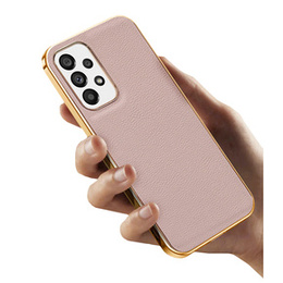 Чoхол до Samsung Galaxy A53 5G, Cowhide Leather, рожевий