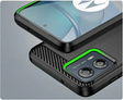 Чехол до Motorola Moto E14, Carbon, чёрный