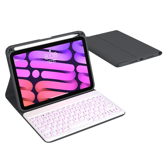 Чохол + клавіатура iPad mini 6 2021 8,3'', Magnetic Keyboard, чорний